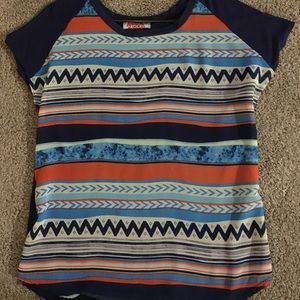 Patterned blouse